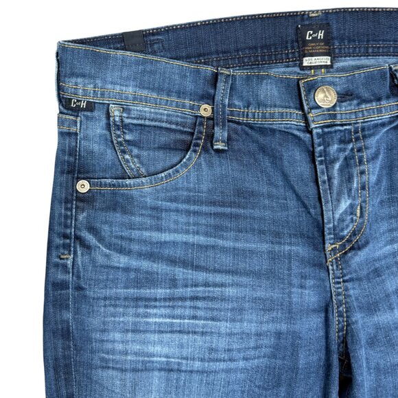 EUC‎ Women's CITIZENS OF HUMANITY Dani Cropped Straight Leg Jeans | Size 27 - Picture 4 of 10